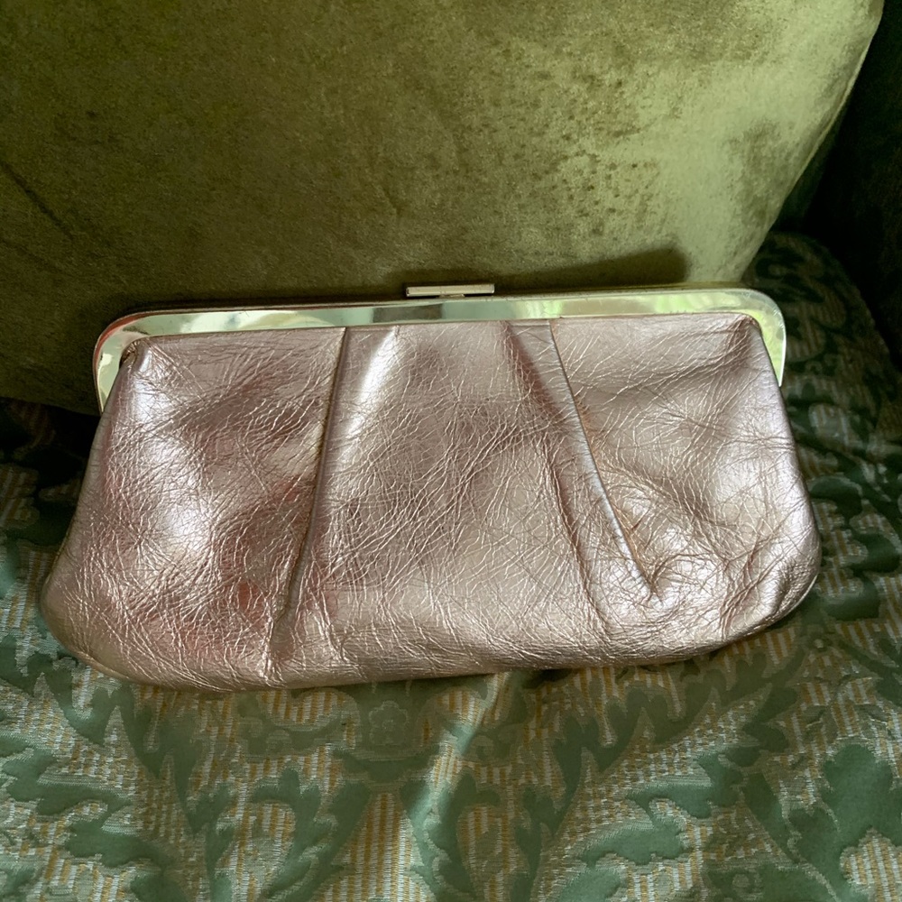JCrew gold bag